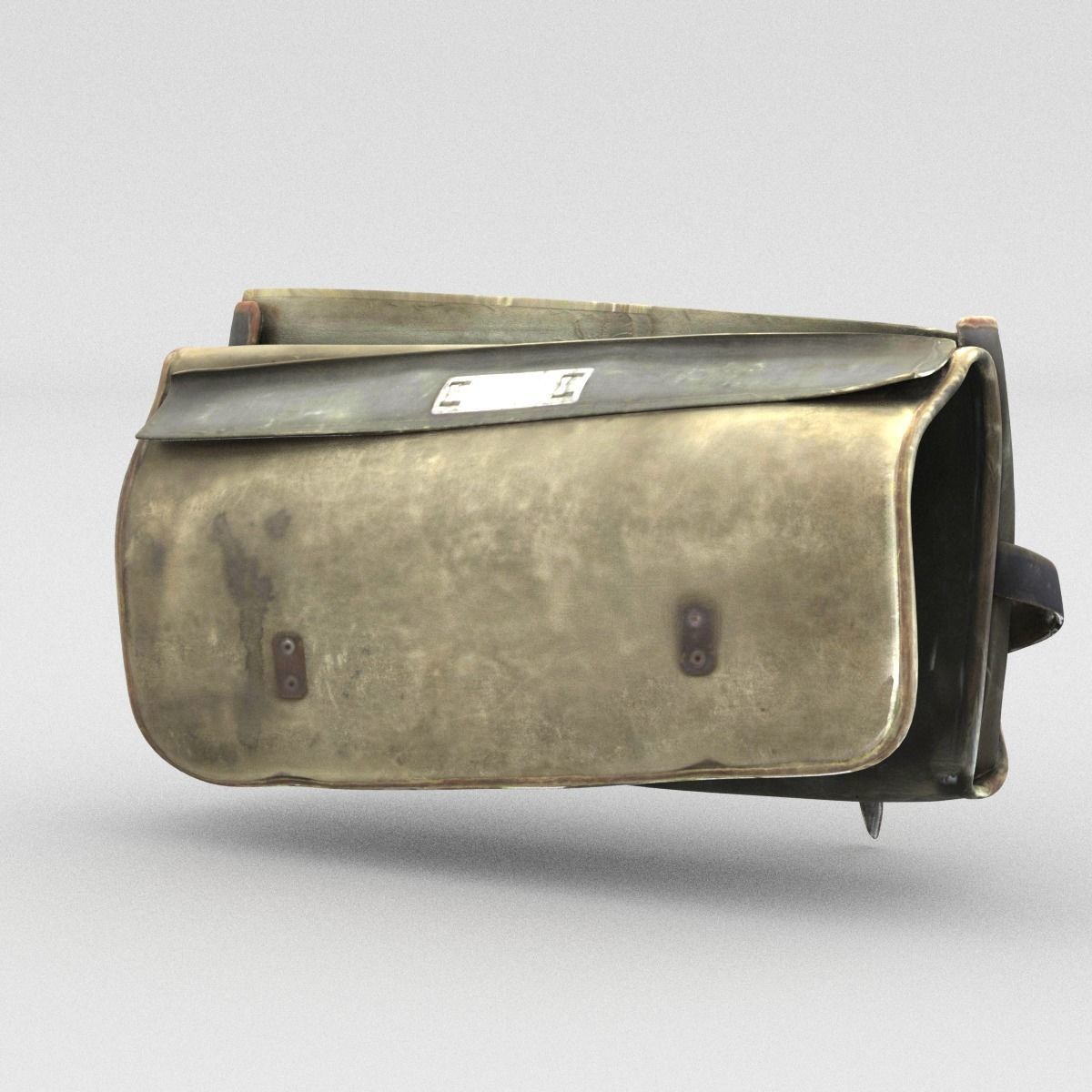 Open Satchel Middle SM 3D model_15