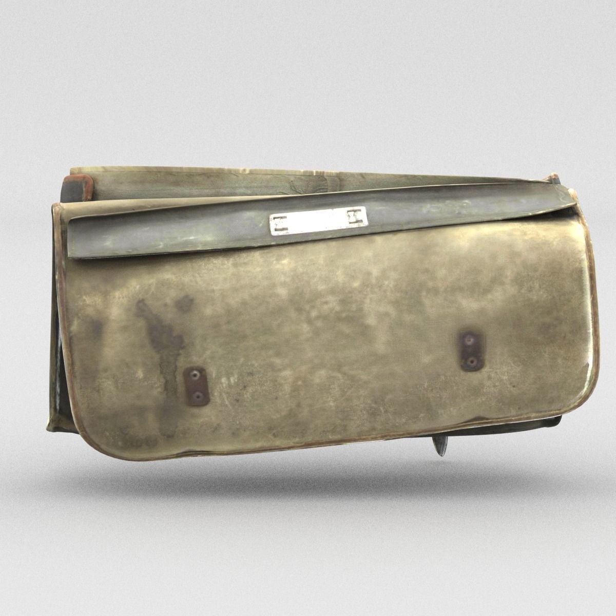 Open Satchel Middle SM 3D model_9