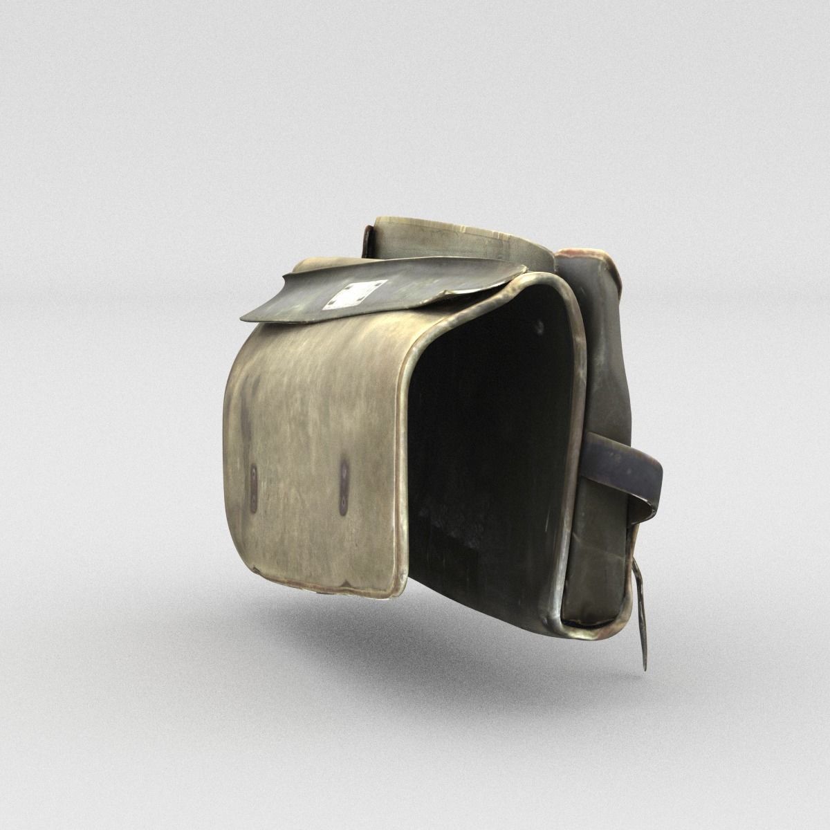 Open Satchel Middle SM 3D model_14