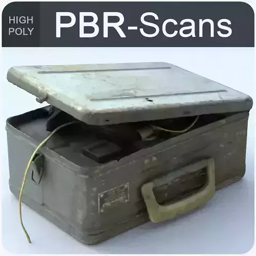 Welding High Poly old metal box