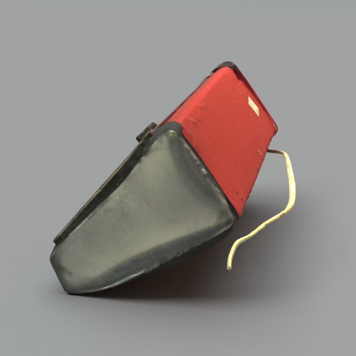 Heater High Poly box with wire 3D model_13