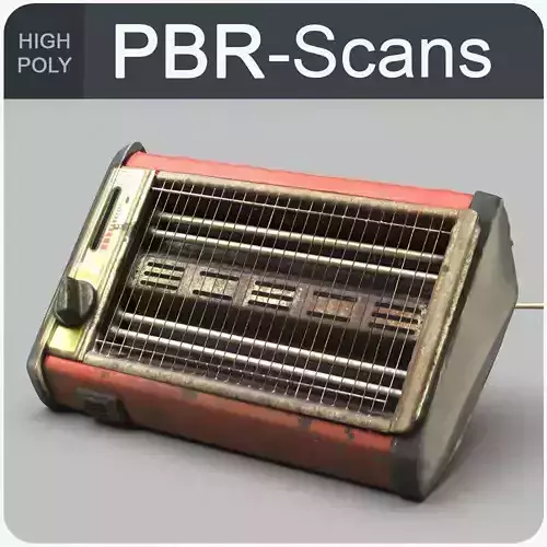 Heater High Poly box with wire