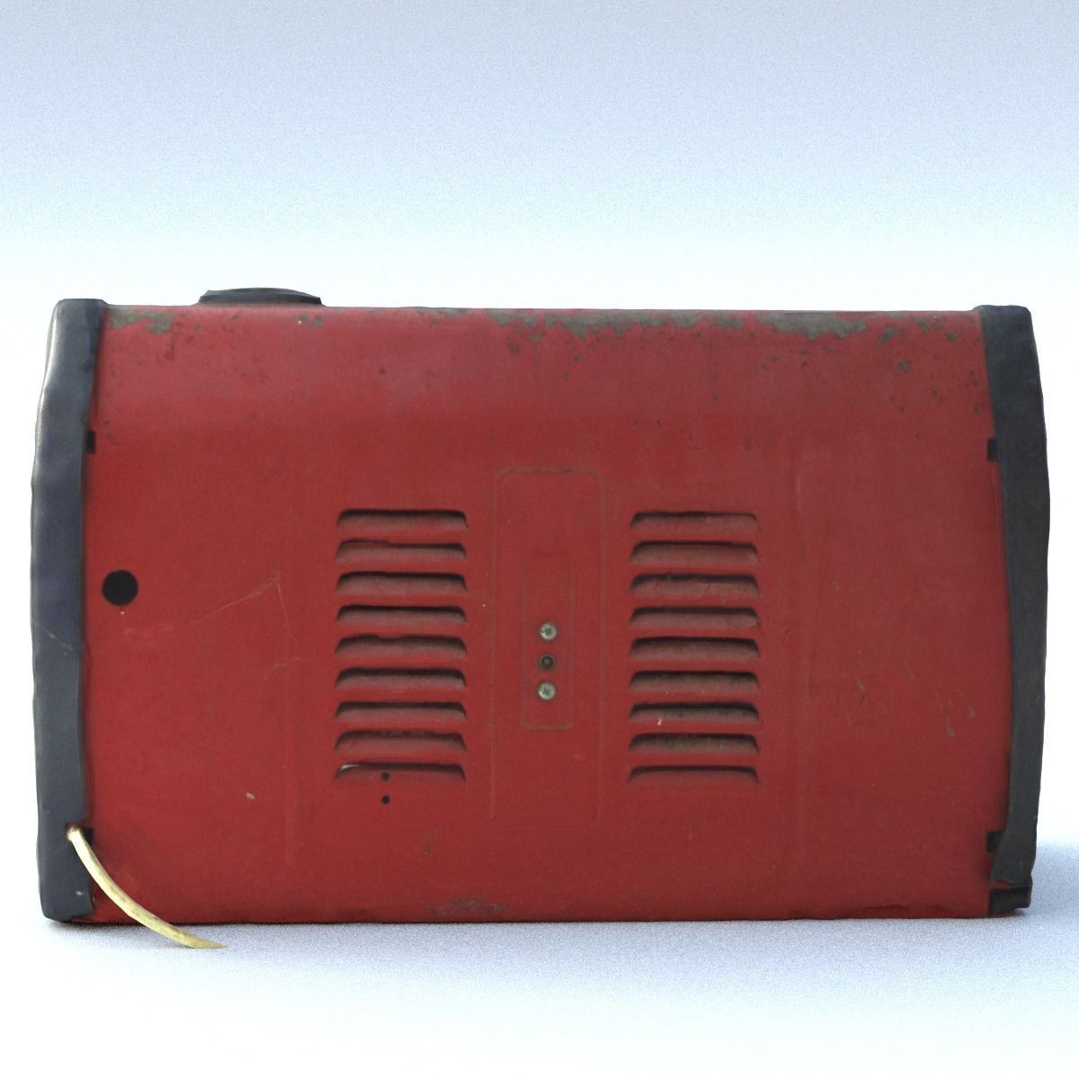 Heater Middle Poly 3D model_9