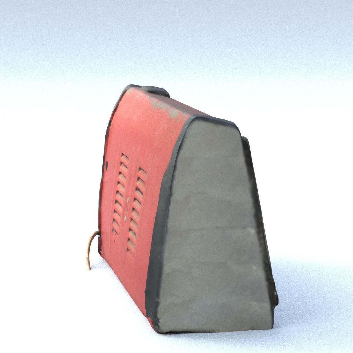 Heater Middle Poly 3D model_14