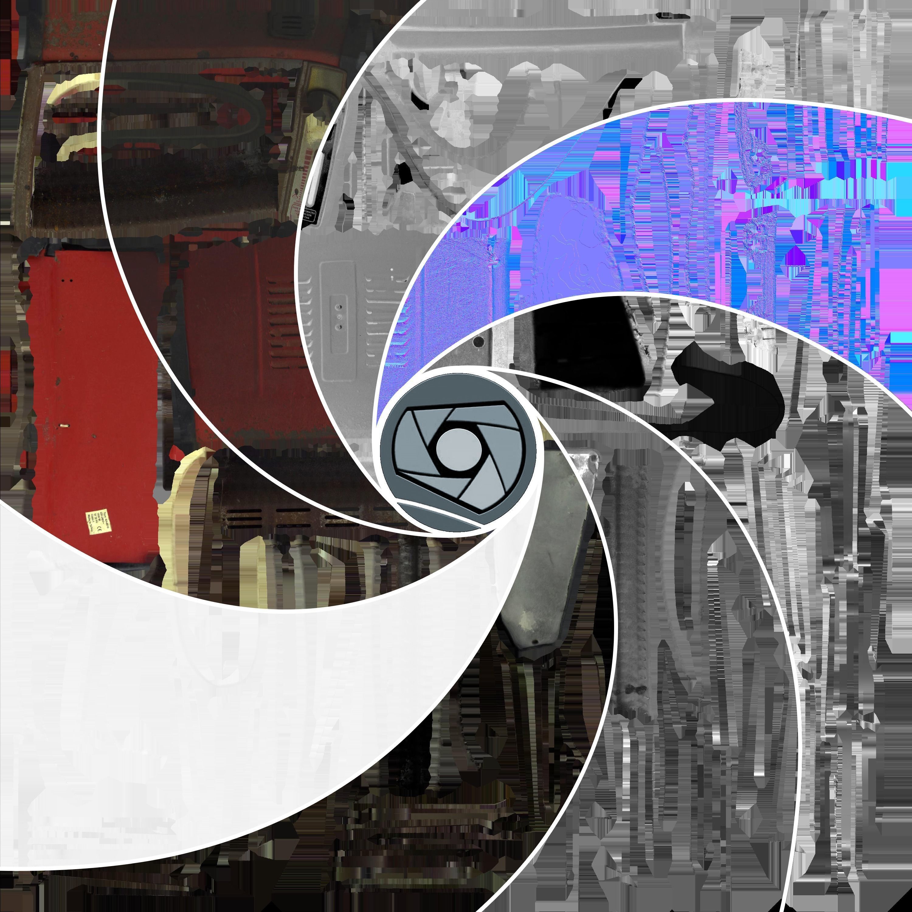 Heater Middle Poly 3D model_6