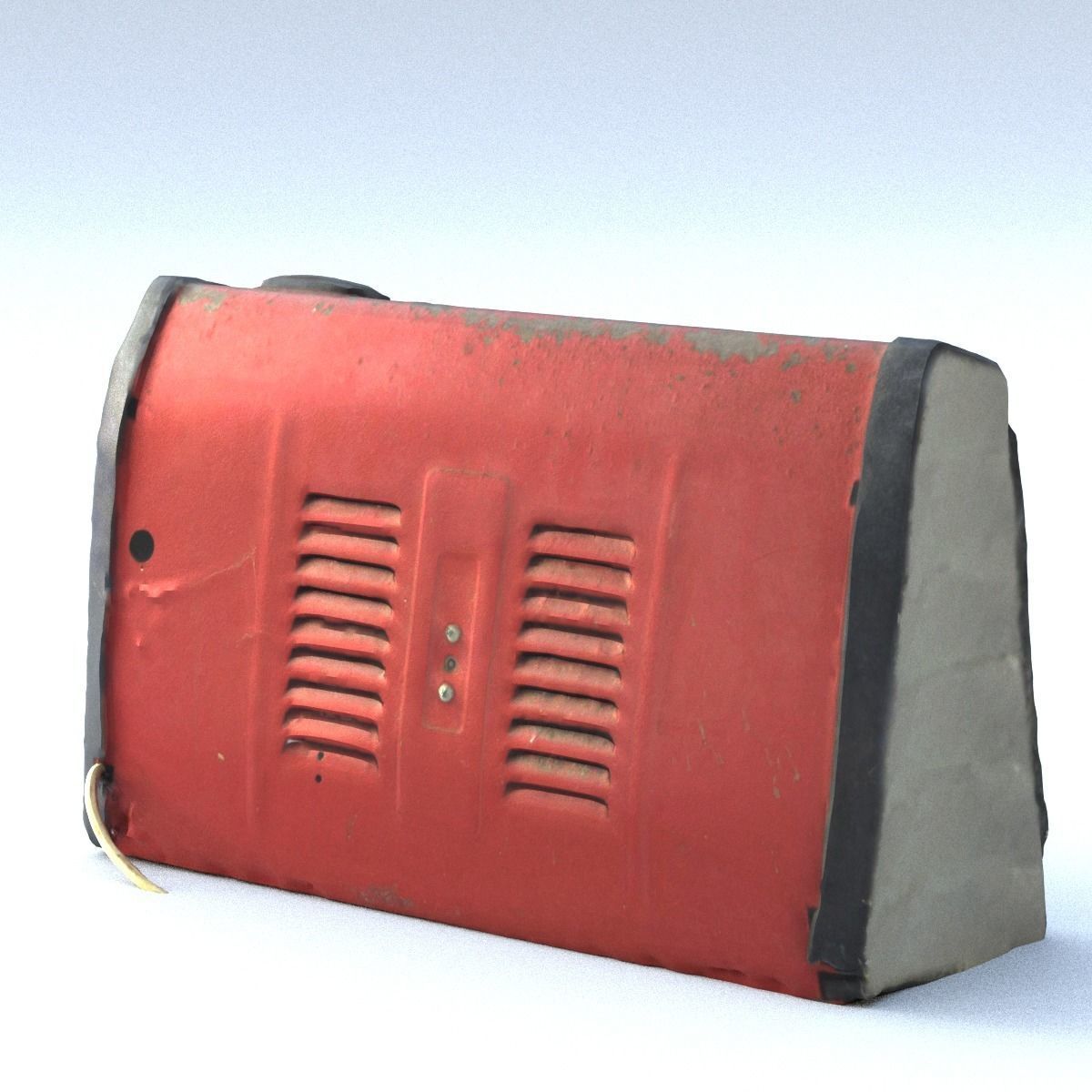 Heater Middle Poly 3D model_15