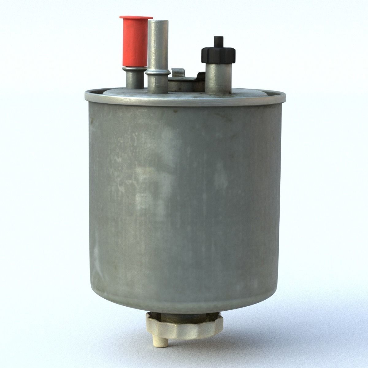Fuel Filter Low SM Low-poly 3D model_12