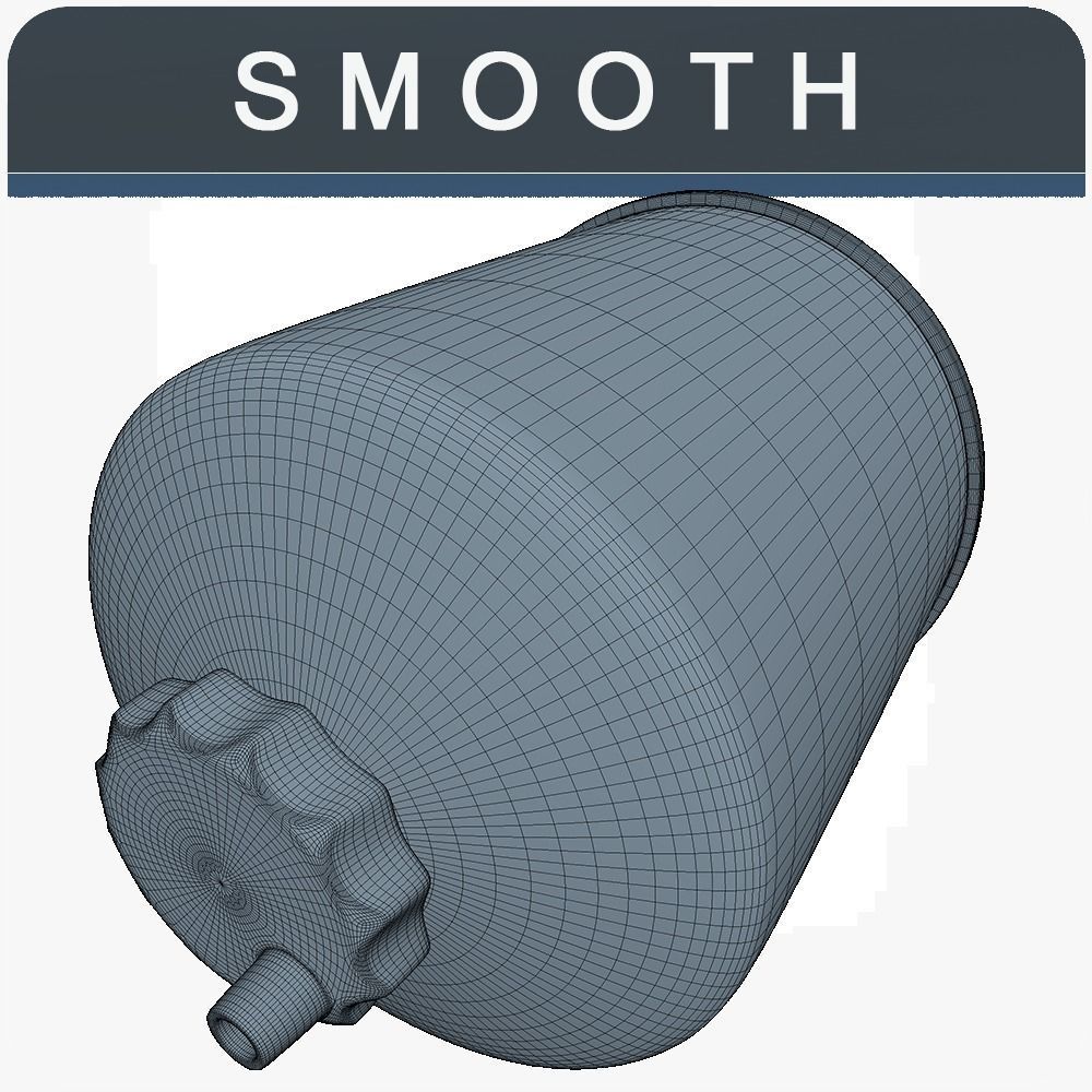 Fuel Filter Low SM Low-poly 3D model_4