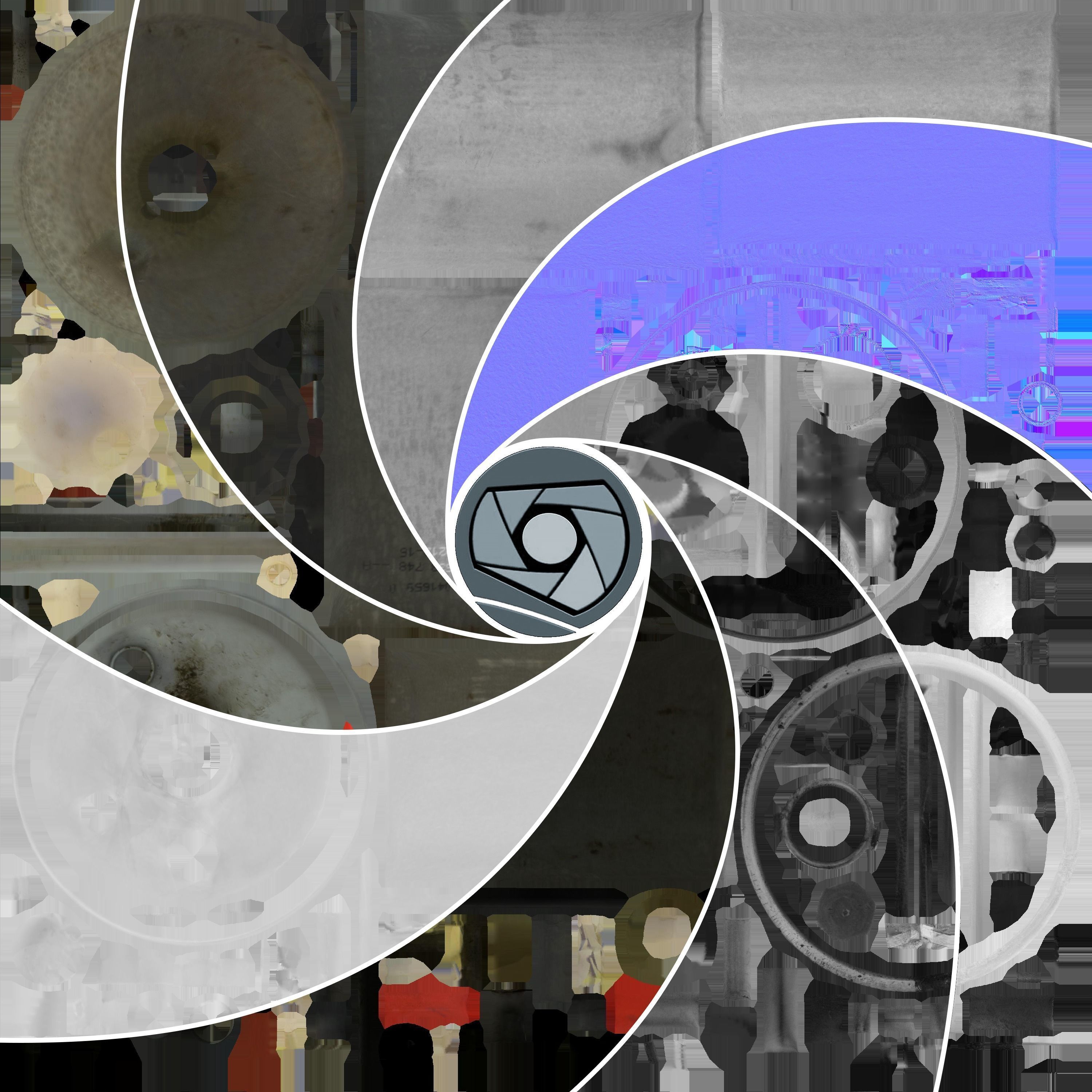 Fuel Filter Low SM Low-poly 3D model_7