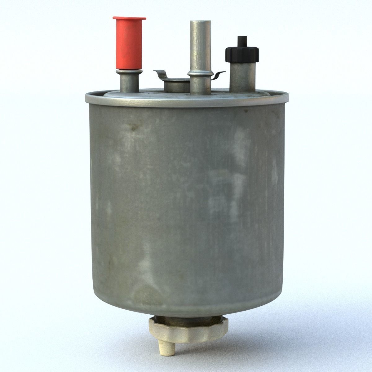 Fuel Filter Low SM Low-poly 3D model_13