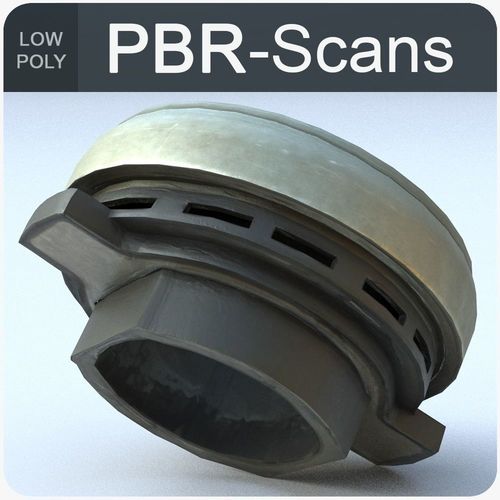 Clutch Bearing Luk Low Poly Low-poly 3D model