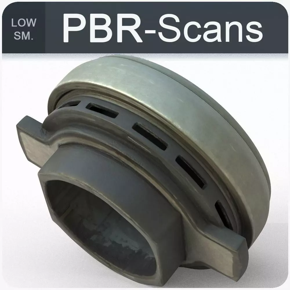 Clutch Bearing Luk Low SM Low-poly 3D model_0