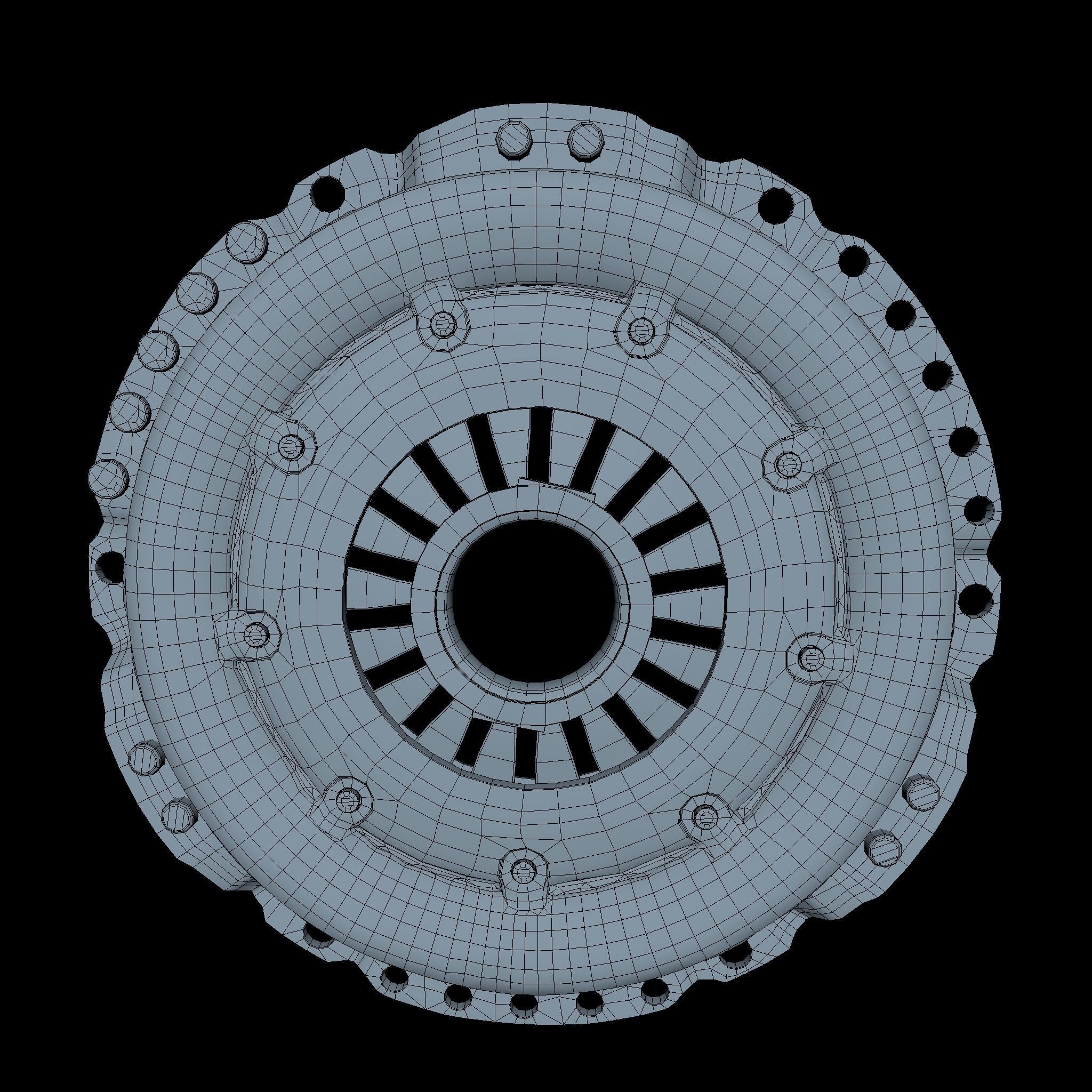 Clutch Basket Luk Middle SM 3D model_3