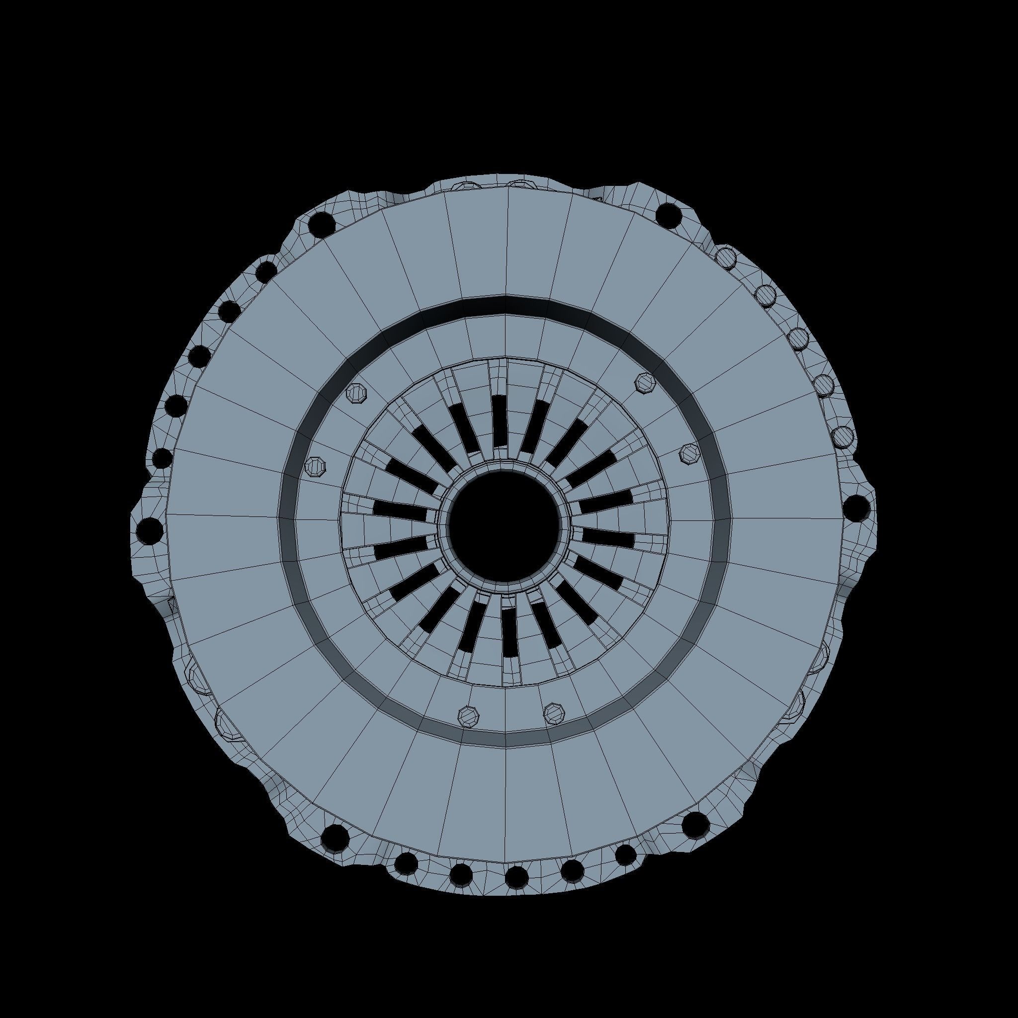 Clutch Basket Luk Middle SM 3D model_4