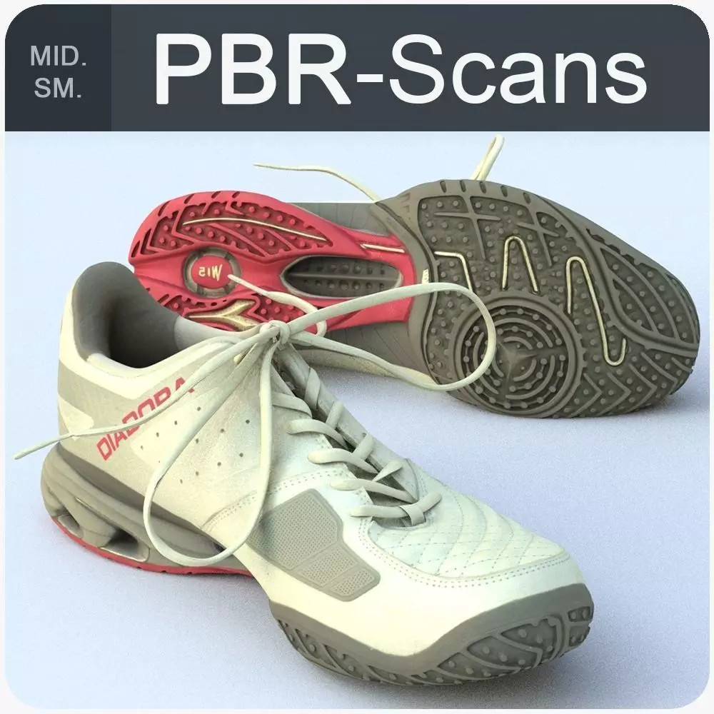 Sneaker Middle SM Free 3D model