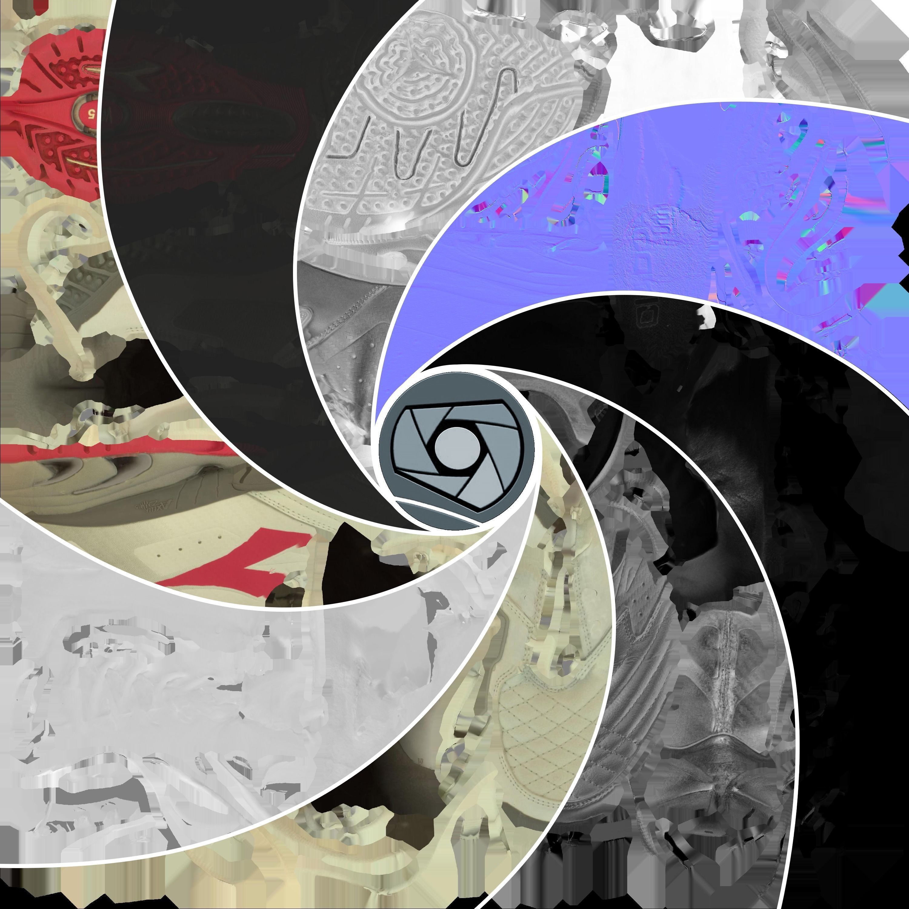 Sneaker Low Poly tennis shoe Free low-poly 3D model_8