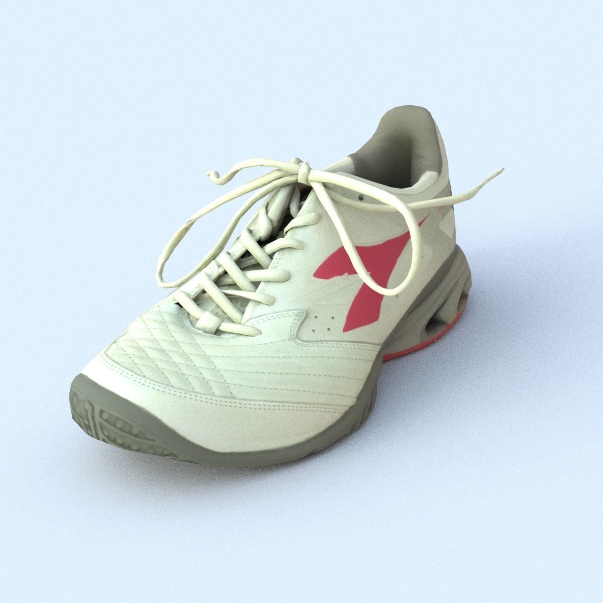 Sneaker Low Poly tennis shoe Free low-poly 3D model_17