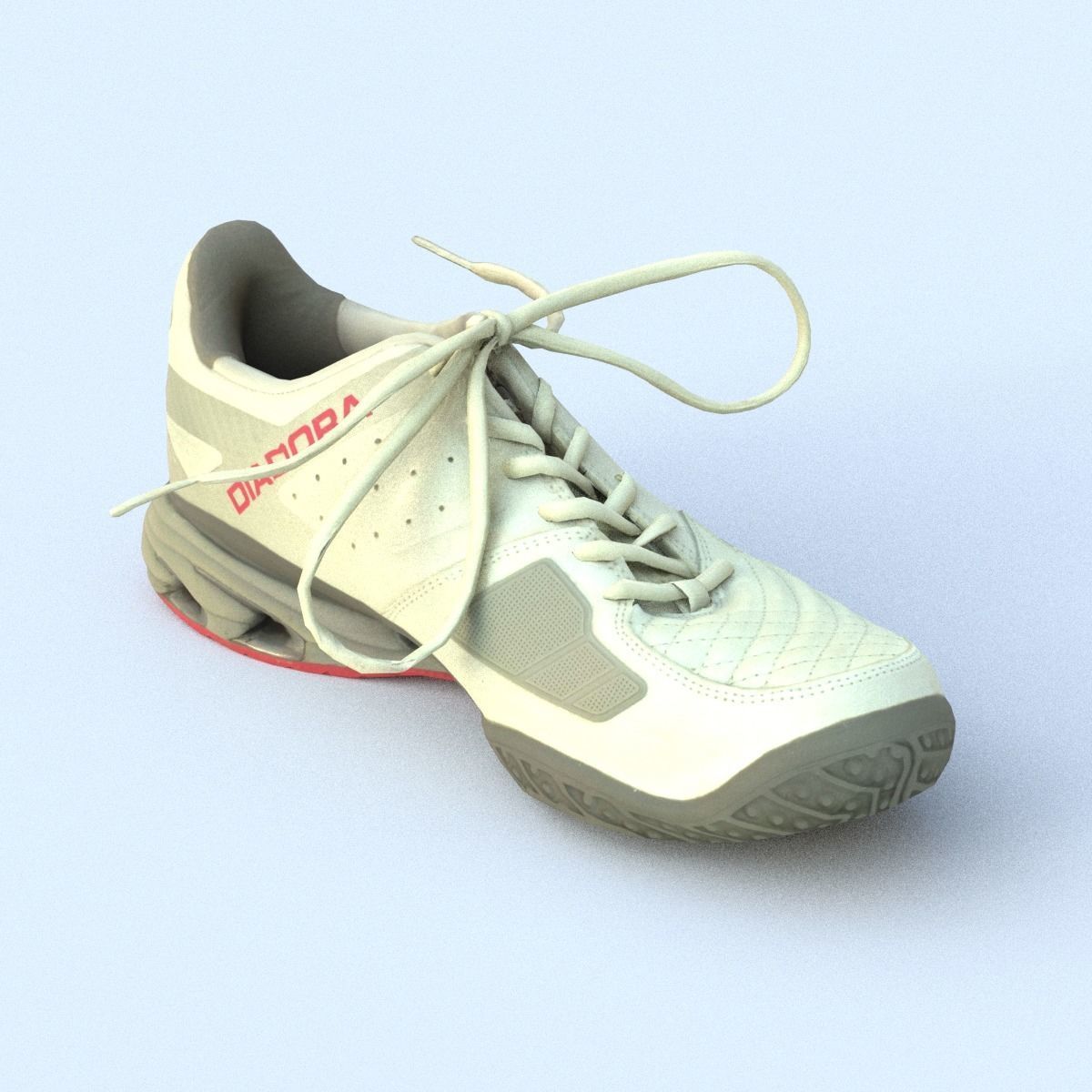 Sneaker Low Poly tennis shoe Free low-poly 3D model_11