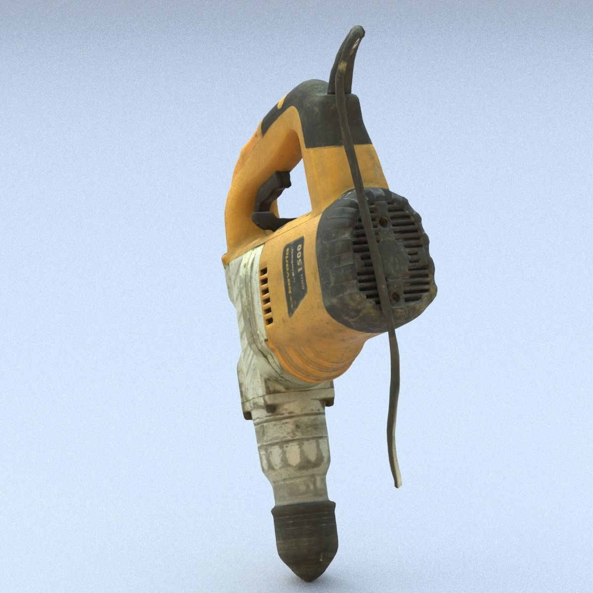 Perforator Middle Poly 3D model_7