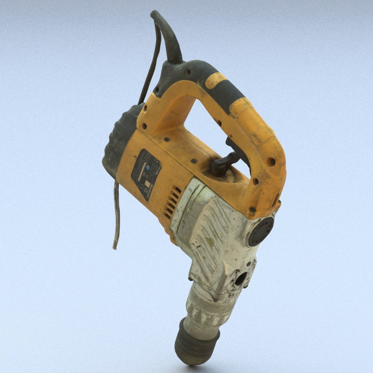 Perforator Middle Poly 3D model_12