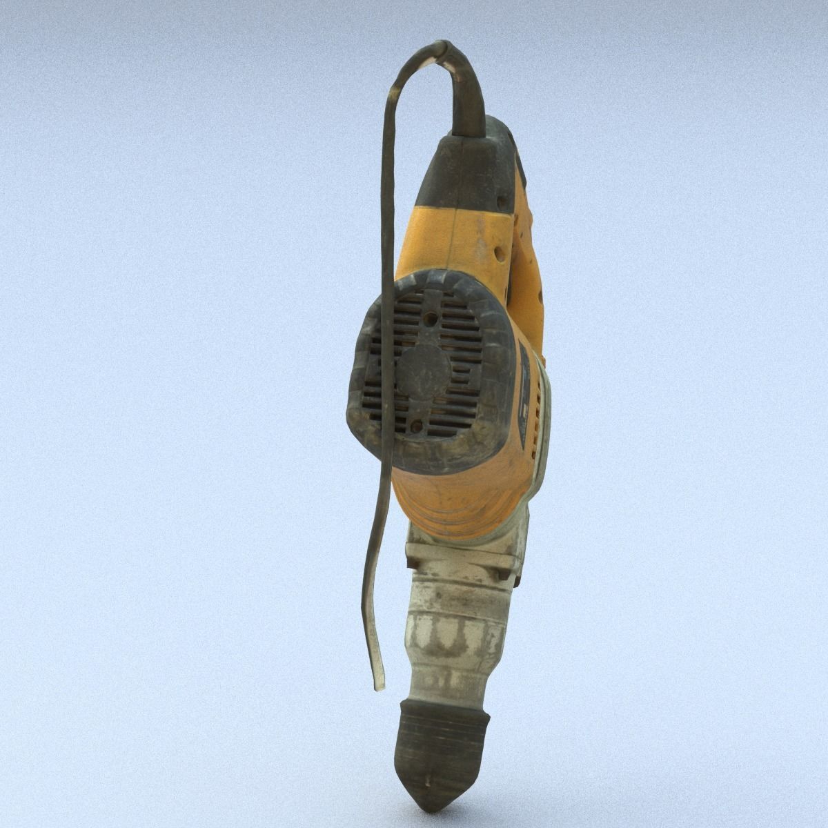 Perforator Middle Poly 3D model_5