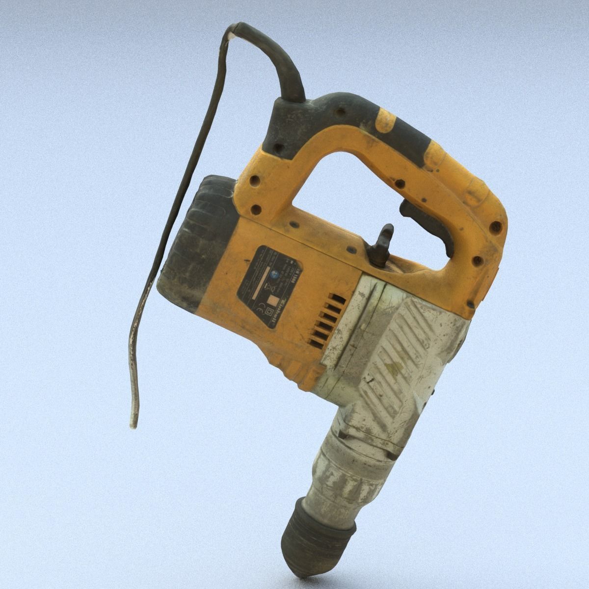 Perforator Middle Poly 3D model_10