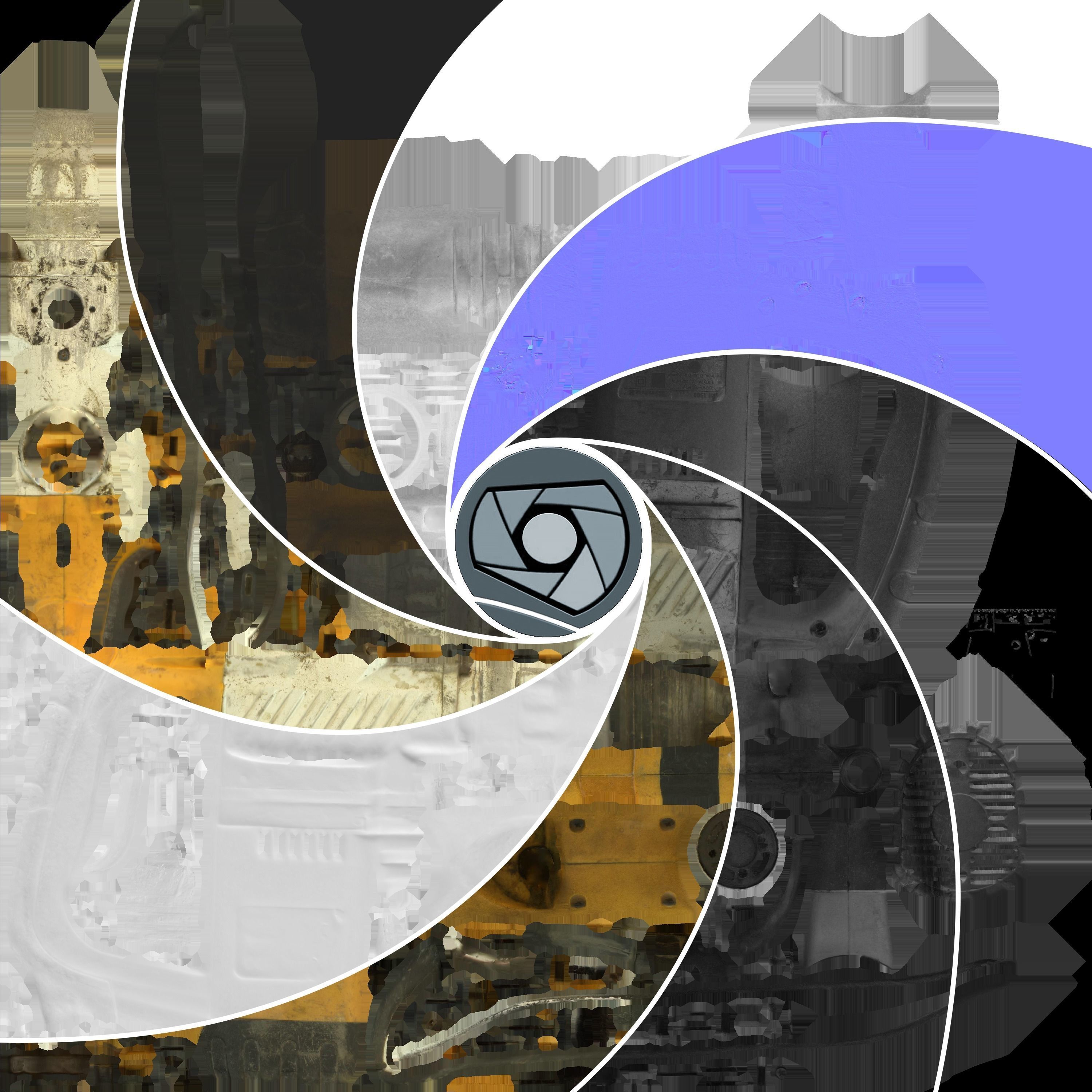 Perforator Middle Poly 3D model_4