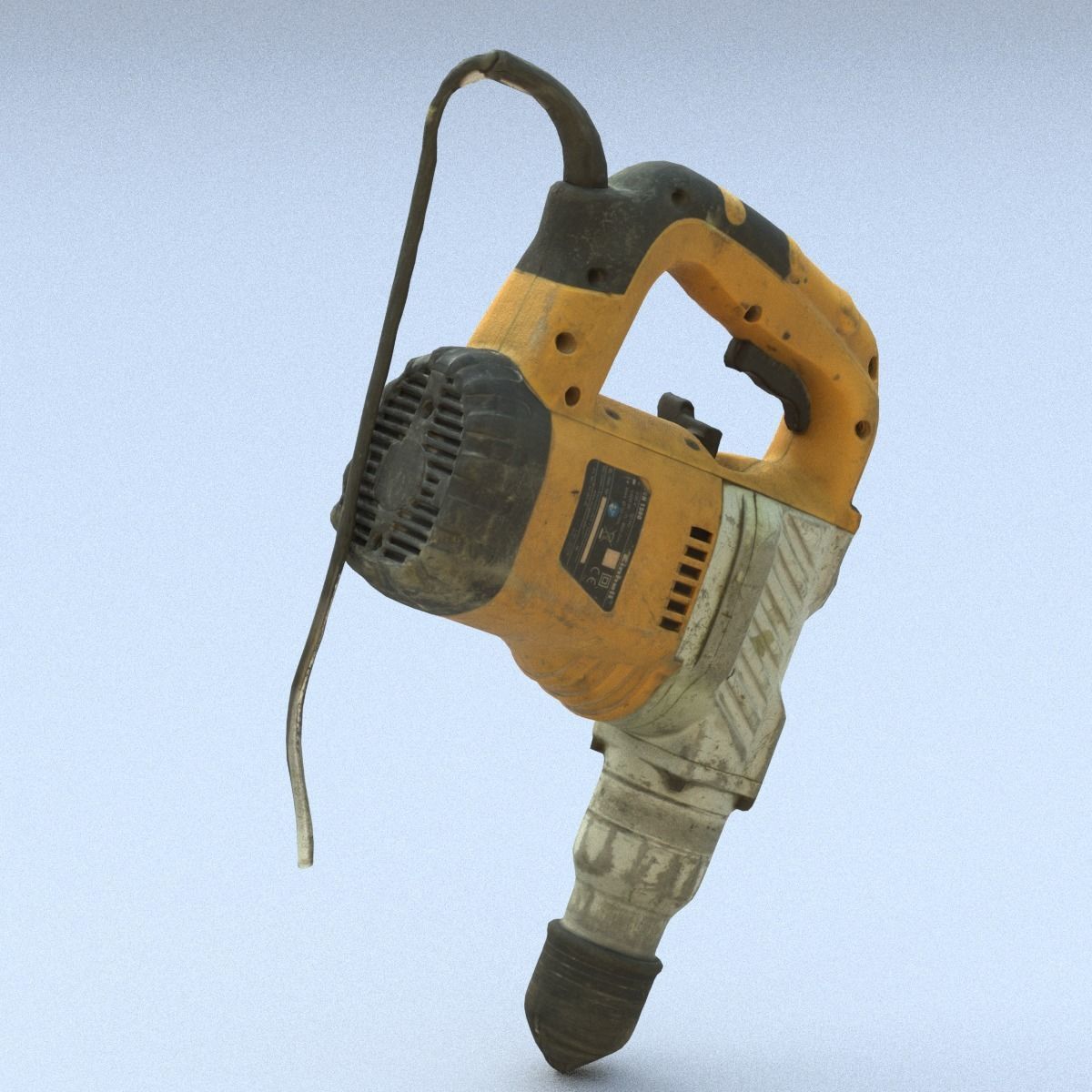 Perforator Middle Poly 3D model_6