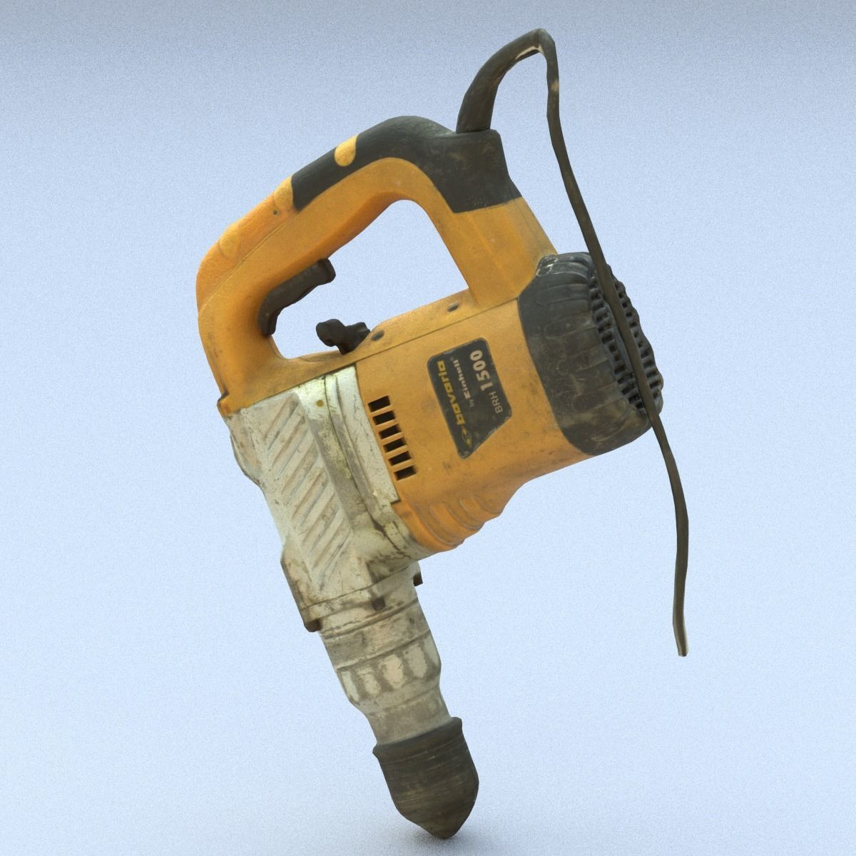 Perforator Middle Poly 3D model_8