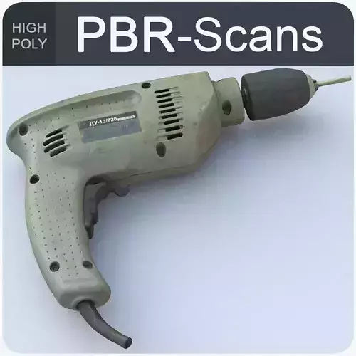 Drill High Poly electric