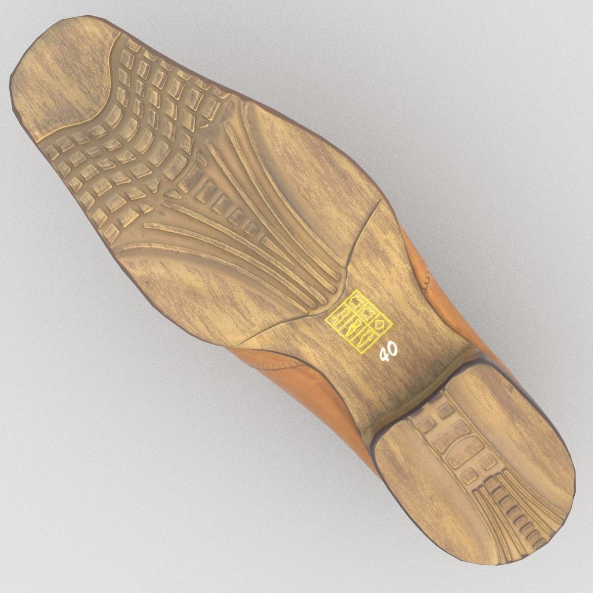 Shoe Low Poly Low-poly 3D model_3