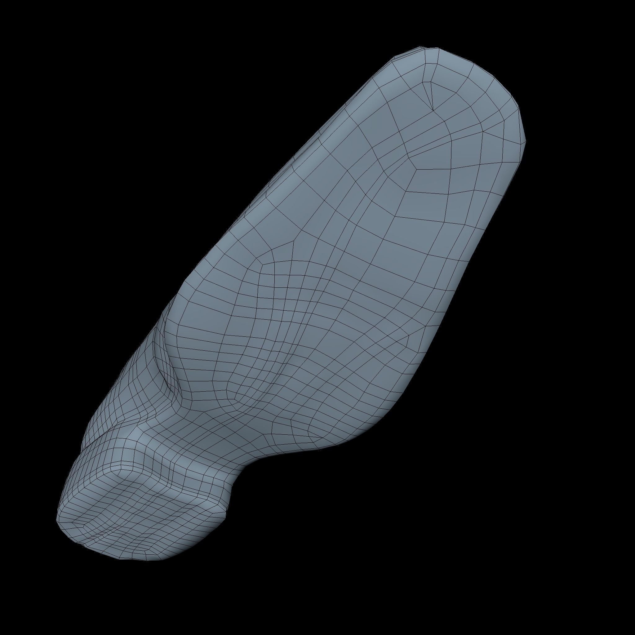 Shoe Low Poly Low-poly 3D model_6