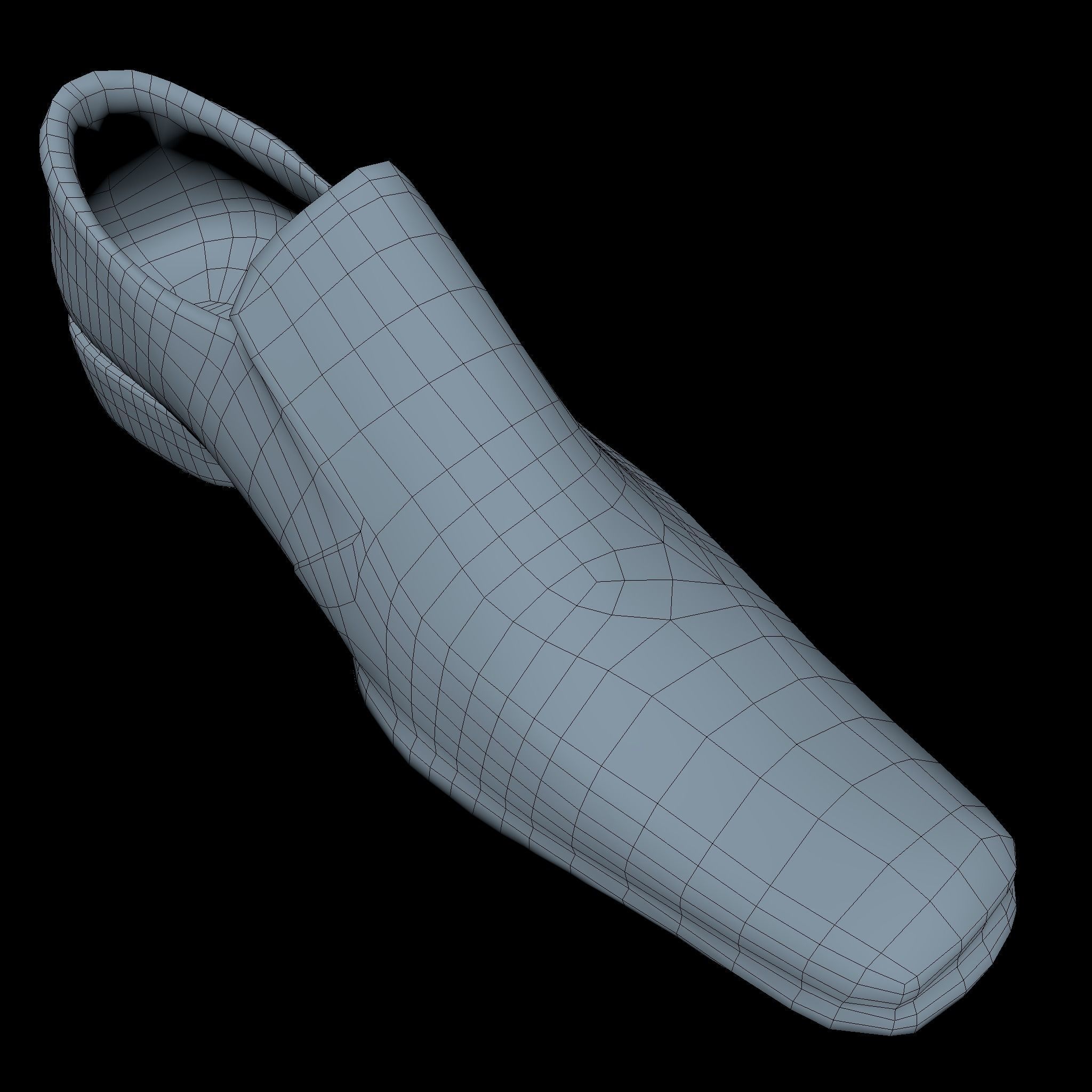 Shoe Low Poly Low-poly 3D model_5