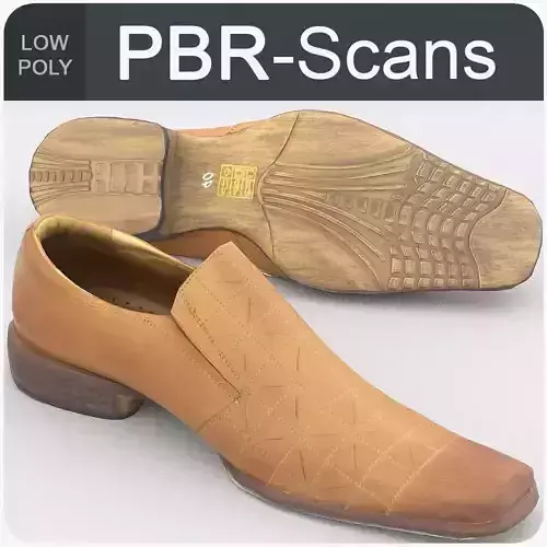 Shoe Low Poly 