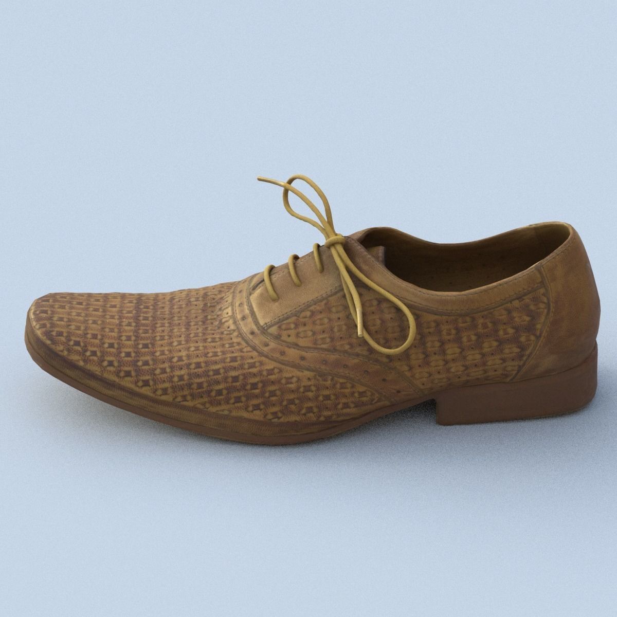 Shoe Middle Poly 3D model_15