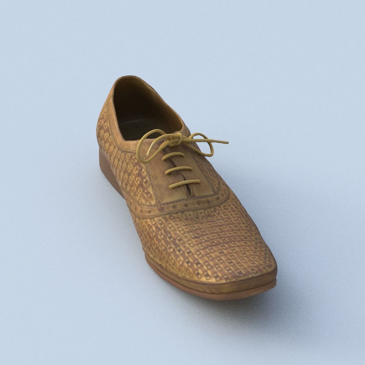 Shoe Middle Poly 3D model_10