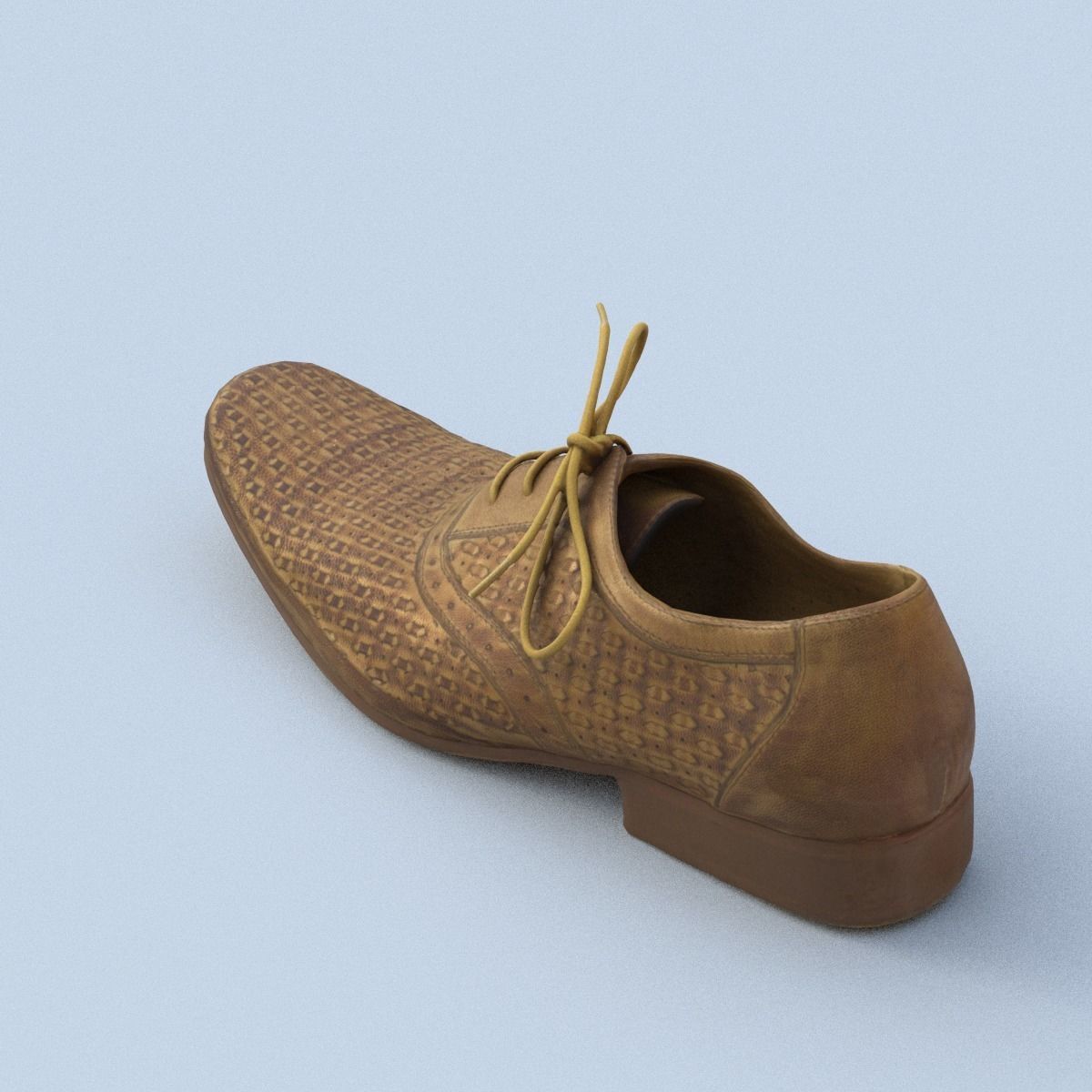 Shoe Middle Poly 3D model_14