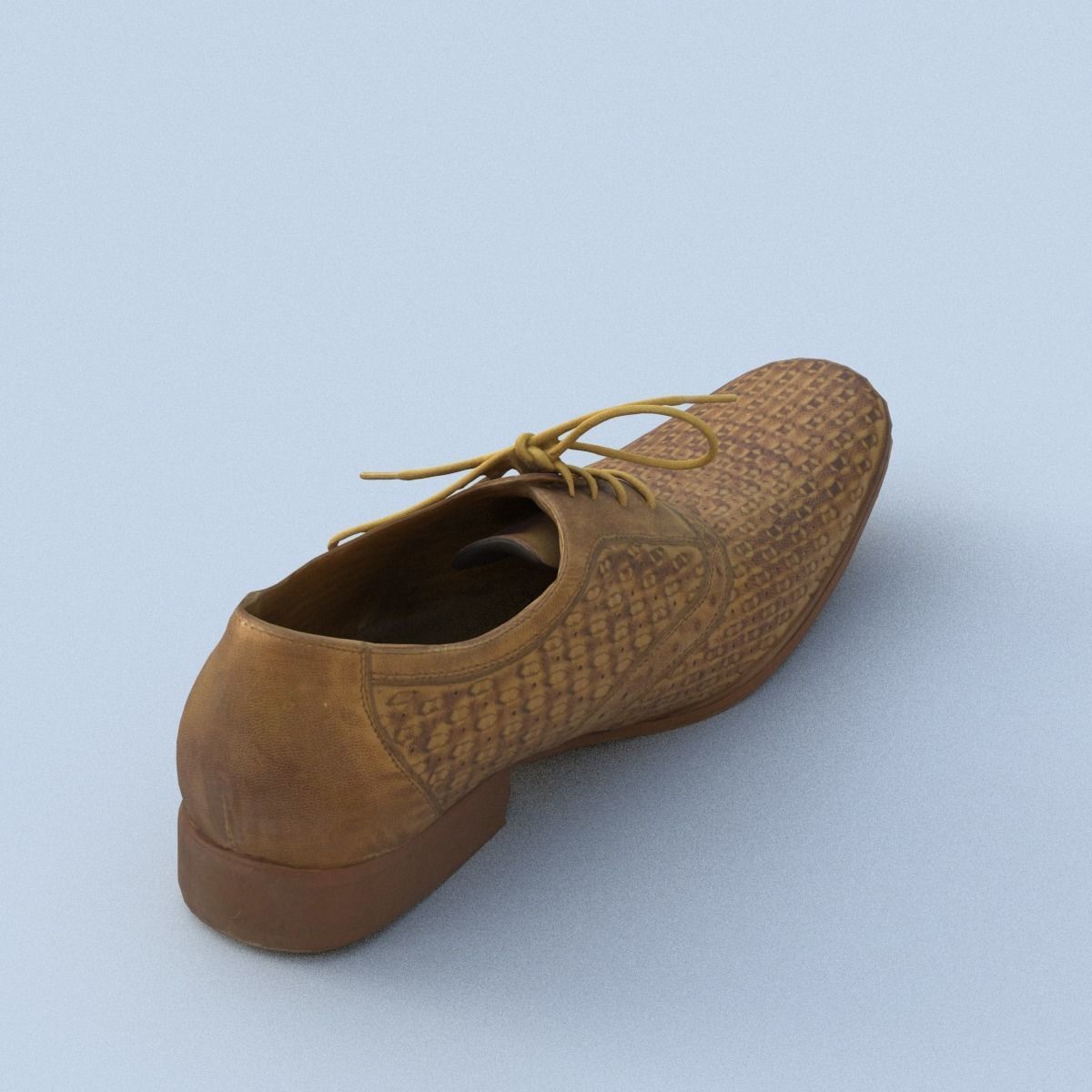 Shoe Middle Poly 3D model_9
