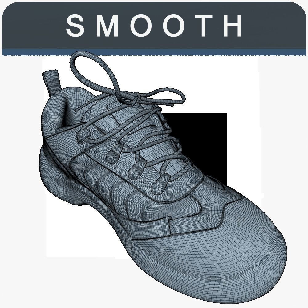 Sneaker Middle SM 3D model_5