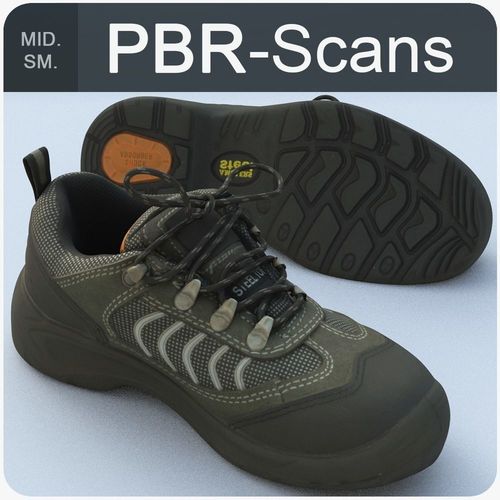 Sneaker Middle SM 3D model