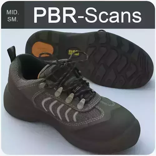 Sneaker Middle SM 3D model