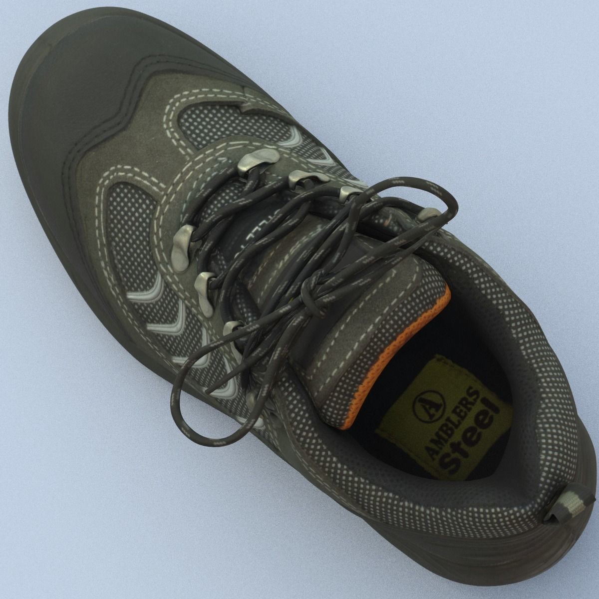 Sneaker Middle SM 3D model_2