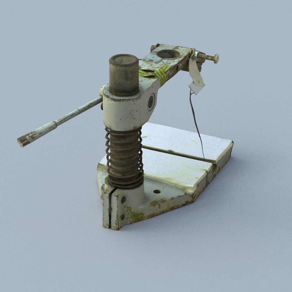 Fastening Middle SM 3D model_10