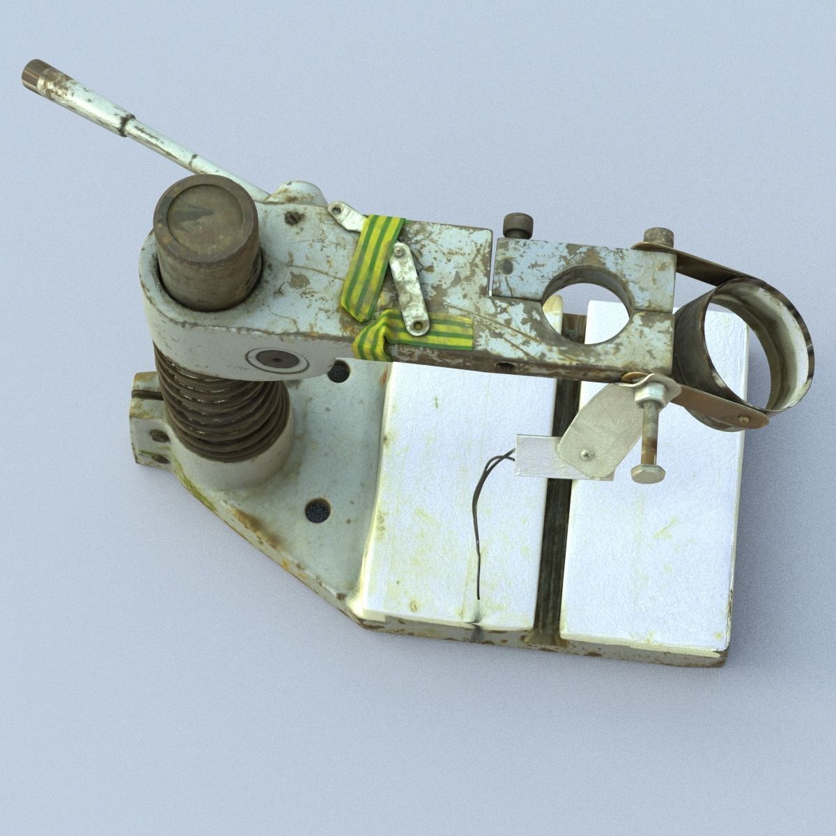 Fastening Middle SM 3D model_1