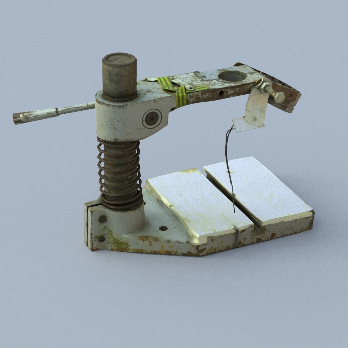 Fastening Middle SM 3D model_11