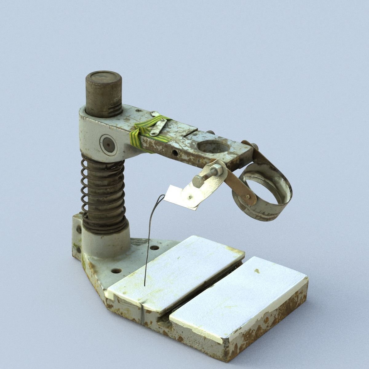 Fastening Middle SM 3D model_3