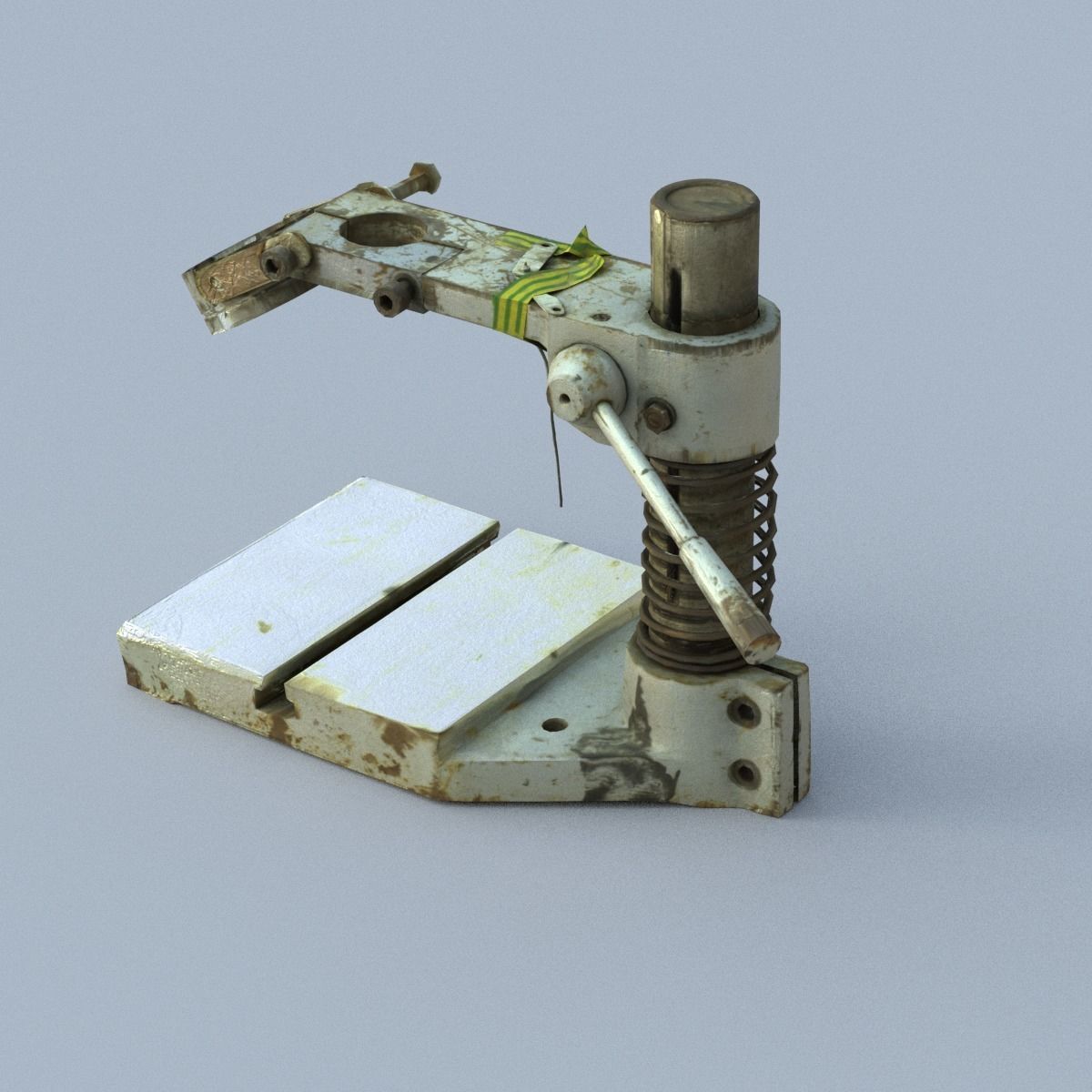 Fastening Middle SM 3D model_12