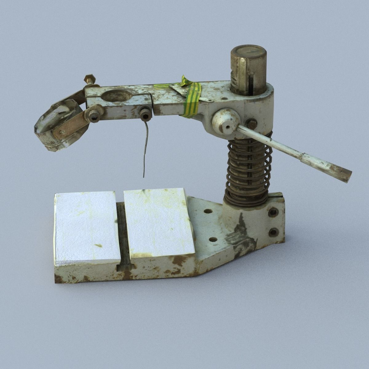 Fastening Middle SM 3D model_16