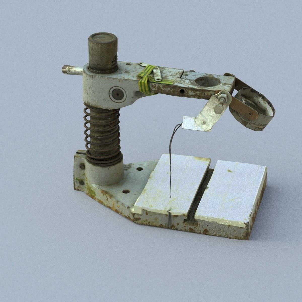 Fastening Middle SM 3D model_13