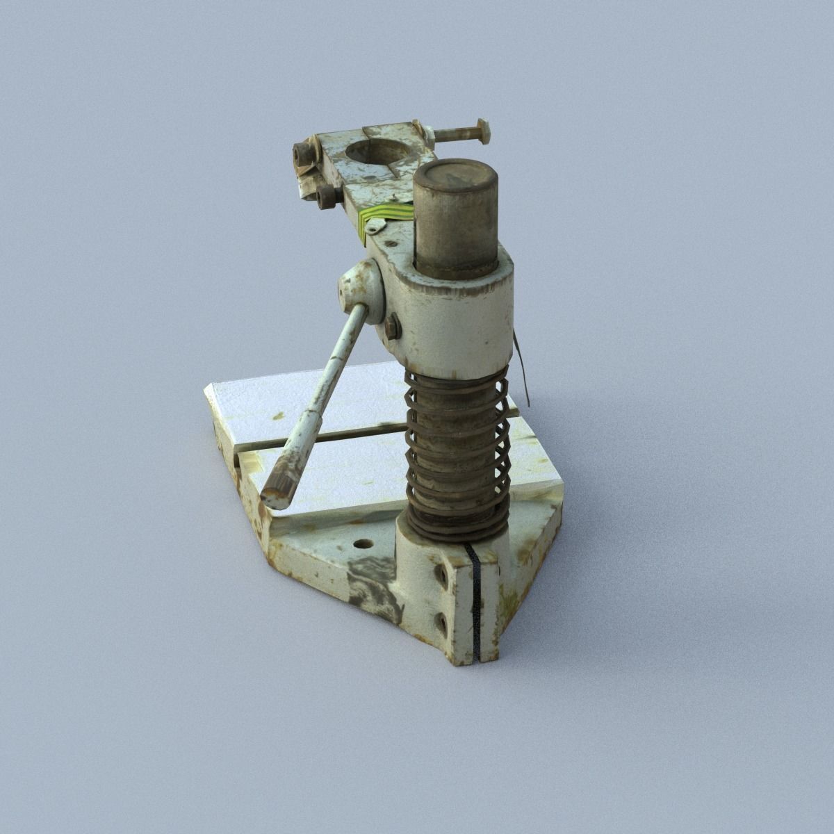 Fastening Middle SM 3D model_9